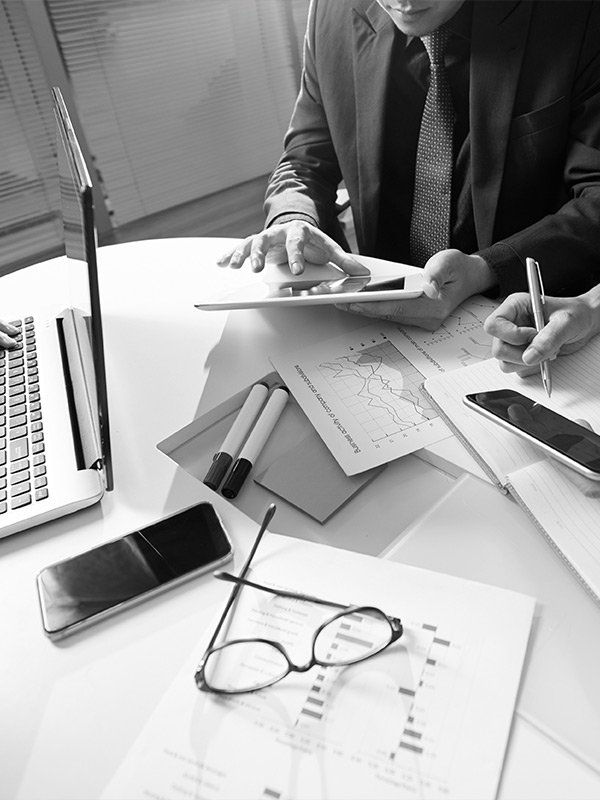 Expertise Comptable Gestion Finance Noir